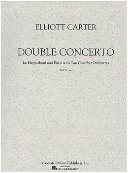 Elliott Carter Notenblätter Double Concerto