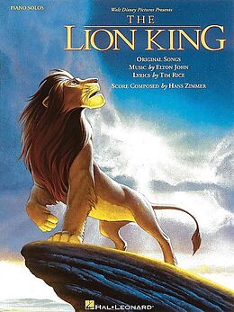 Elton John Notenblätter The Lion King - Songbook