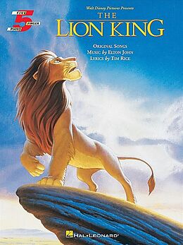 Elton John Notenblätter The lion king