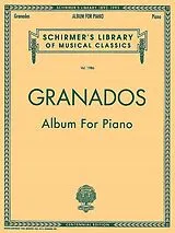 Enrique Granados Notenblätter Album