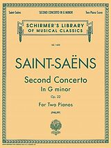 Camille Saint-Saens Notenblätter Concerto g minor op.22 for piano