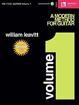 Couverture cartonnée A Modern Method for Guitar - Volume 1 Book/Online Audio de William Leavitt
