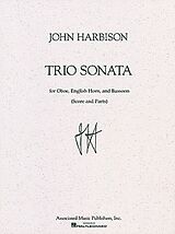 John Harbison Notenblätter Trio Sonata
