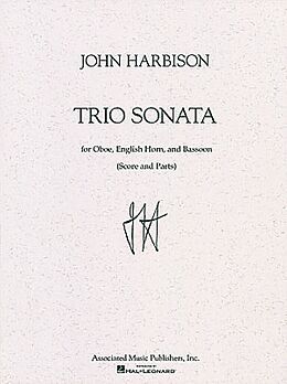 John Harbison Notenblätter Trio Sonata