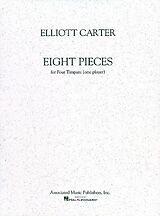 Elliott Carter Notenblätter 8 Pieces