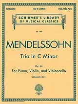 Felix Mendelssohn-Bartholdy Notenblätter Trio in c minor op.66