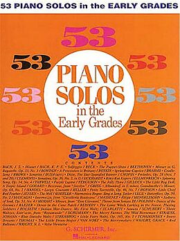  Notenblätter 53 Piano Solos In The early Grades