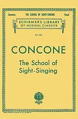 Giuseppe (Joseph) Concone Notenblätter The School of Sight-Singing