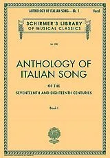  Notenblätter Anthology of Italian Songs vol.1