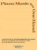  Notenblätter Piano Music for one Hand
