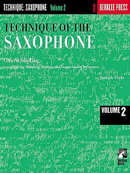 Joseph Viola Notenblätter Technique of the Saxophone vol.2