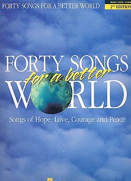  Notenblätter 40 Songs for a better World 2nd Edition