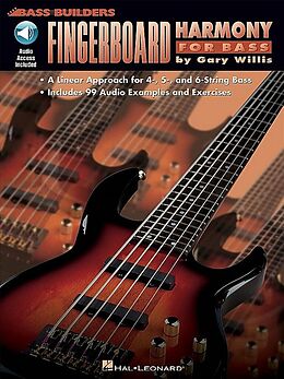Kartonierter Einband Fingerboard Harmony for Bass (Bk/Online Audio) von Gary Willis