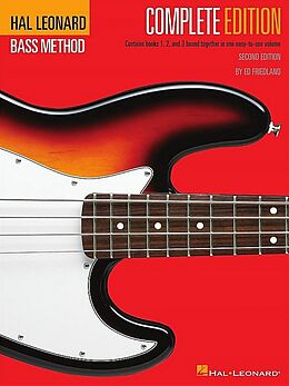 Ed Friedland Notenblätter Hal Leonard Bass Method complete vol.1-3