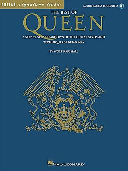 Kartonierter Einband The Best of Queen - Signature Licks Book/Online Audio von Wolf Marshall