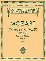 Wolfgang Amadeus Mozart Notenblätter Concerto d-minor no.20 KV466