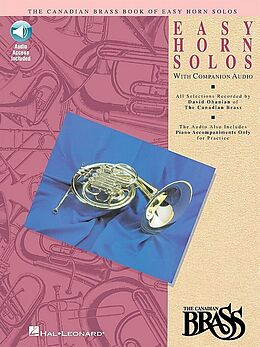 Kartonierter Einband Canadian Brass Book of Easy Horn Solos - French Horn Book/Online Audio von Canadian Brass (CRT), David (CRT) Ohanian, Hal Le