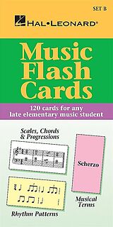  Instrumente+Zubehör Music Flash Cards - Set B