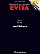 Andrew Lloyd Webber Notenblätter EvitaSelections from the motion picture
