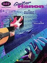 Peter Deneff Notenblätter Guitar Hanon 51 essential exercises