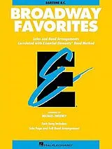  Notenblätter Broadway Favoritesfor baritone b.c