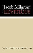 Livre Relié Leviticus de Jacob Milgrom