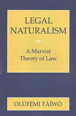 Couverture cartonnée Legal Naturalism de Olufemi Taiwo