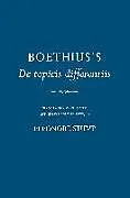 Kartonierter Einband Boethius's "De Topicis Differentiis" von Boethius