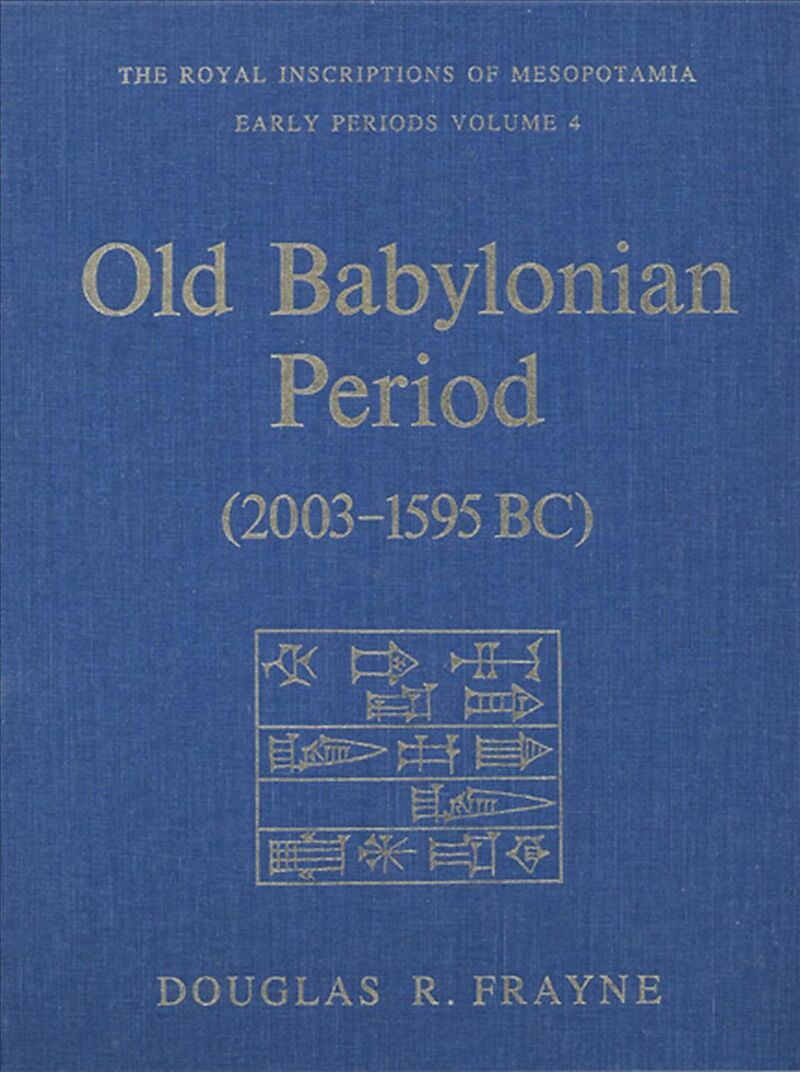 Old Babylonian Period (2003-1595 B.C.)