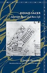 Kartonierter Einband Homo Sacer von Giorgio Agamben