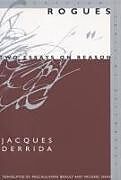 Couverture cartonnée Rogues de Jacques Derrida