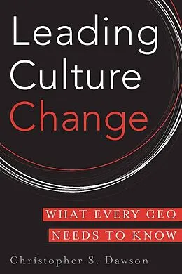 E-Book (epub) Leading Culture Change von Chris Dawson