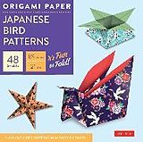 Blankobuch geb Origami Paper - Japanese Bird Patterns - 8 1/4" - 48 Sheets von Tuttle Publishing