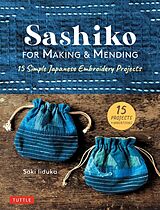 Livre Relié Sashiko for Making & Mending de Saki Liduka