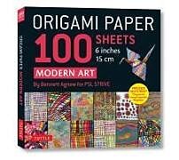  Origami Paper 100 sheets Modern Art 6" (15 cm) de 