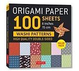  Origami Paper 100 sheets Washi Patterns 6" (15 cm) de 