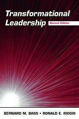 Couverture cartonnée Transformational Leadership de Bernard M. Bass, Ronald E. Riggio