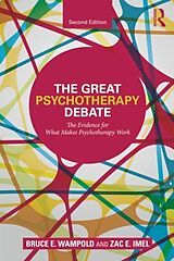 Couverture cartonnée The Great Psychotherapy Debate de Bruce E. Wampold, Zac E. Imel