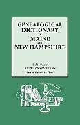Genealogical Dictionary of Maine & New Hampshire