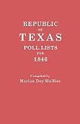 Kartonierter Einband Republic of Texas von Marion Day Mullins