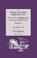 Magna Charta Sureties, 1215. Fifth Edition