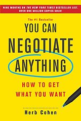 Broschiert You Can Negotiate Anything von Herb Cohen