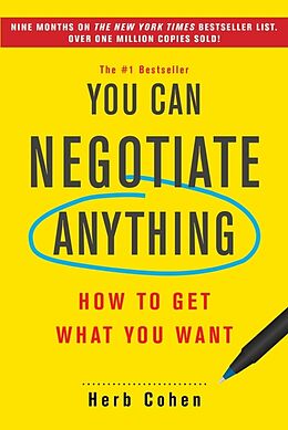 Broché You Can Negotiate Anything de Herb Cohen