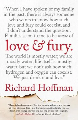 E-Book (epub) Love and Fury von Richard Hoffman
