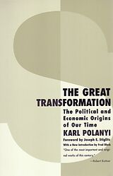 Couverture cartonnée The Great Transformation de Karl Polanyi