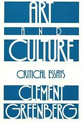 Broschiert Art and Culture von Clement Greenberg