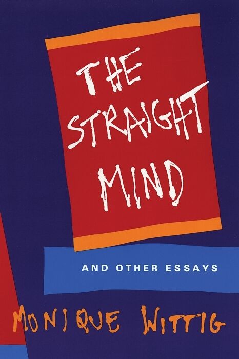 Straight mind and other essays -the