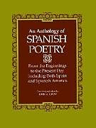 Kartonierter Einband An Anthology of Spanish Poetry von 
