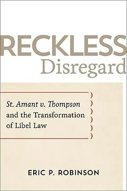 E-Book (epub) Reckless Disregard von Eric P. Robinson