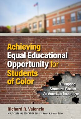 Couverture cartonnée Achieving Equal Educational Opportunity for Students of Color de Richard R Valencia